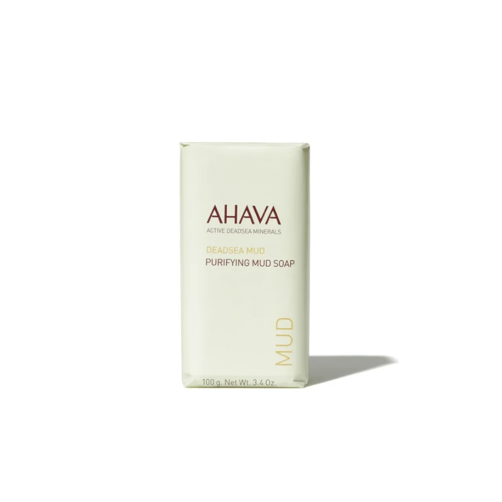 Ahava - Purifying Dead Sea Mud Soap, Αντιβατηριδιακό σαπούνι για λιπαρό δέρμα - 100gr