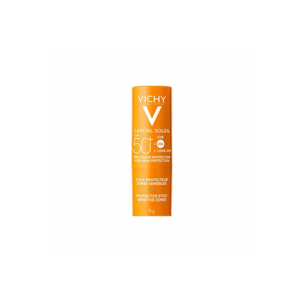 Vichy Ideal Soleil for Sensitive Areas Αδιάβροχο Αντηλιακό Stick Προσώπου SPF50 9gr