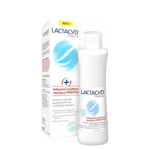 Lactacyd Plus Intimate Wash with Prebiotics &Upsilon;&gamma;&rho;ό &Kappa;&alpha;&theta;&alpha;&rho;&iota;&sigma;&mu;&omicron;ύ 250ml