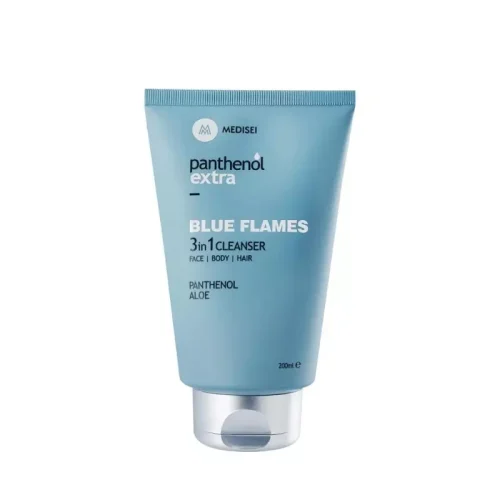 Medisei Panthenol Extra Blue Flames &Alpha;&nu;&delta;&rho;&iota;&kappa;ό &Alpha;&phi;&rho;ό&lambda;&omicron;&upsilon;&tau;&rho;&omicron; 200ml