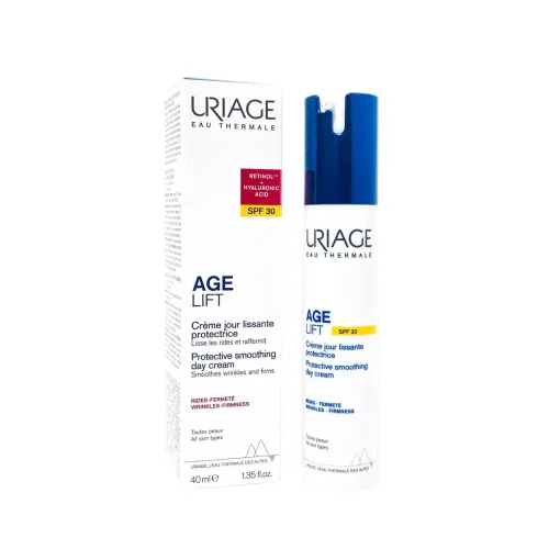 Uriage Age Lift Protective Smoothing Day Cream SPF30 - &Alpha;&nu;&tau;&iota;&gamma;&eta;&rho;&alpha;&nu;&tau;&iota;&kappa;ή &Kappa;&rho;έ&mu;&alpha; &Eta;&mu;έ&rho;&alpha;&sigmaf; &mu;&epsilon; SPF30