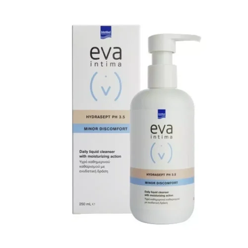 Intermed Eva Intima Hydrasept Minor Discomfort pH 3.5 &Upsilon;&gamma;&rho;ό &Kappa;&alpha;&theta;&alpha;&rho;&iota;&sigma;&mu;&omicron;ύ 250ml
