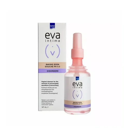 Intermed Eva Intima Baking Soda Douche Disorders pH 9 &Upsilon;&gamma;&rho;ό &Kappa;&alpha;&theta;&alpha;&rho;&iota;&sigma;&mu;&omicron;ύ 147ml