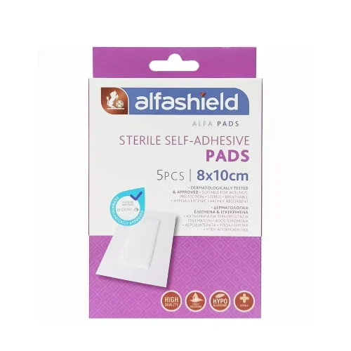 Karabinis Medical &Alpha;&pi;&omicron;&sigma;&tau;&epsilon;&iota;&rho;&omega;&mu;έ&nu;&alpha; &Alpha;&upsilon;&tau;&omicron;&kappa;ό&lambda;&lambda;&eta;&tau;&alpha; &Epsilon;&pi;&iota;&theta;έ&mu;&alpha;&tau;&alpha; Alfashield 8x10cm 5&tau;&mu;&chi;