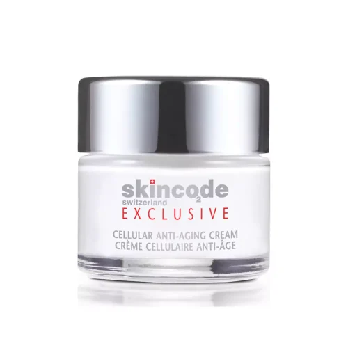 Skincode - Cellular Anti-Aging Cream, 24&omega;&rho;&eta; &Sigma;&upsilon;&sigma;&phi;&iota;&kappa;&tau;&iota;&kappa;ή &Kappa;&rho;έ&mu;&alpha; &mu;&epsilon; &Upsilon;&alpha;&lambda;&omicron;&upsilon;&omicron;&nu;&iota;&kappa;ό &Omicron;&xi;ύ & &Iota;&sigma;&chi;&upsilon;&rho;ά &Pi;&epsilon;&pi;&tau;ί&delta;&iota;&alpha; - 50ml