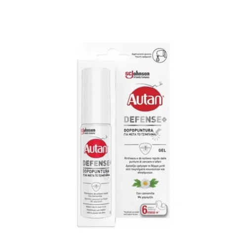 Autan Defense+ Gel &gamma;&iota;&alpha; &Mu;&epsilon;&tau;ά &tau;&omicron; &Tau;&sigma;ί&mu;&pi;&eta;&mu;&alpha; &sigma;&epsilon; Roll On/Stick &Kappa;&alpha;&tau;ά&lambda;&lambda;&eta;&lambda;&omicron; &gamma;&iota;&alpha; &Pi;&alpha;&iota;&delta;&iota;ά &gamma;&iota;&alpha; &Mu;&epsilon;&tau;ά &tau;&omicron; &Tau;&sigma;ί&mu;&pi;&eta;&mu;&alpha; 25ml