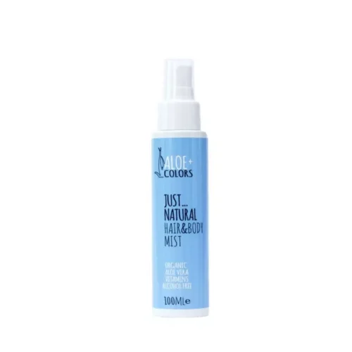 Aloe+ Colors Just Natural Hair & Body Mist &Epsilon;&nu;&upsilon;&delta;&alpha;&tau;&iota;&kappa;ό &Sigma;&pi;&rho;έ&iota; &Mu;&alpha;&lambda;&lambda;&iota;ώ&nu; & &Sigma;ώ&mu;&alpha;&tau;&omicron;&sigmaf; 100ml