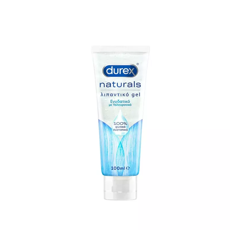 Durex Naturals Λιπαντικό Gel με Υαλουρονικό Οξύ 100ml