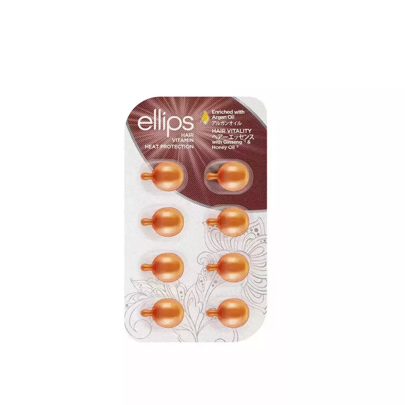 Ellips Hair Vitality Αμπούλες Μαλλιών Ενδυνάμωσης 8x1ml