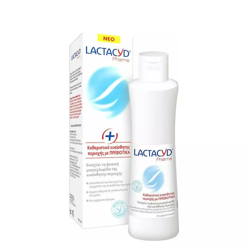 Lactacyd Plus Intimate Wash with Prebiotics Υγρό Καθαρισμού 250ml