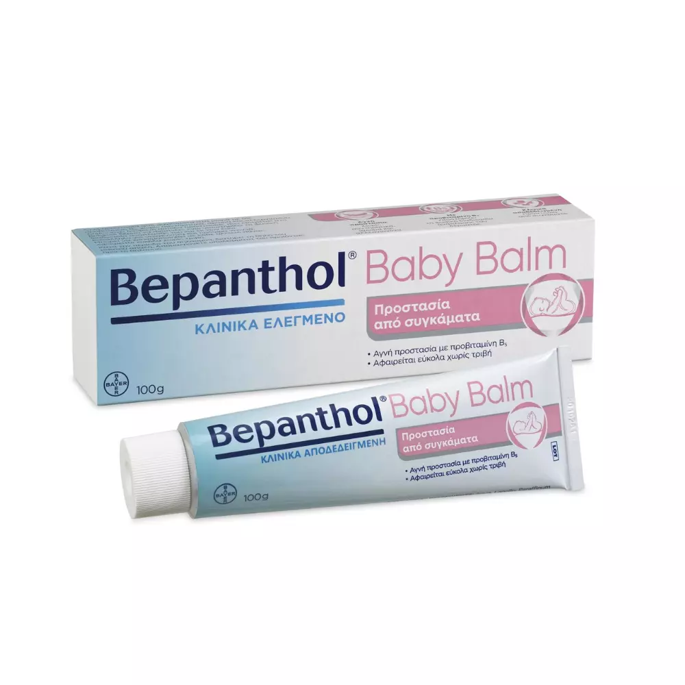 Bepanthol Baby Balm Κρέμα για το Σύγκαμα Μωρού 100gr
