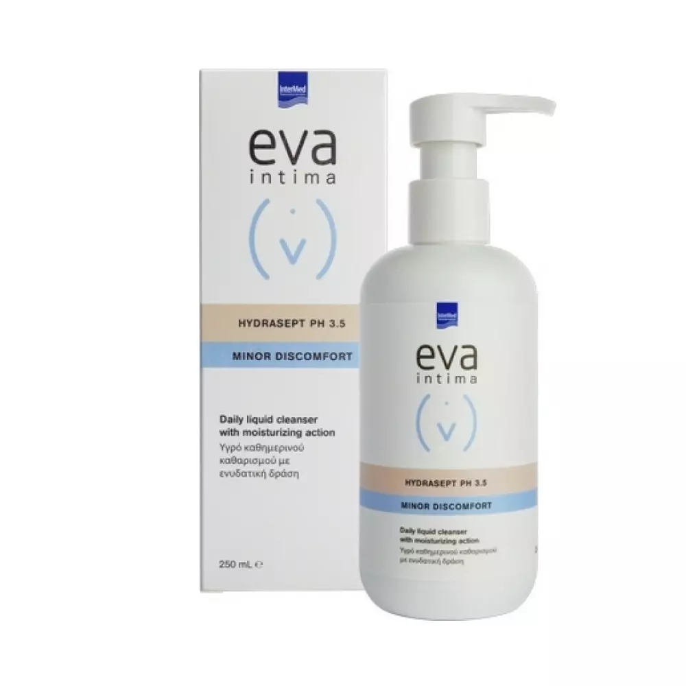 Intermed Eva Intima Hydrasept Minor Discomfort pH 3.5 Υγρό Καθαρισμού 250ml