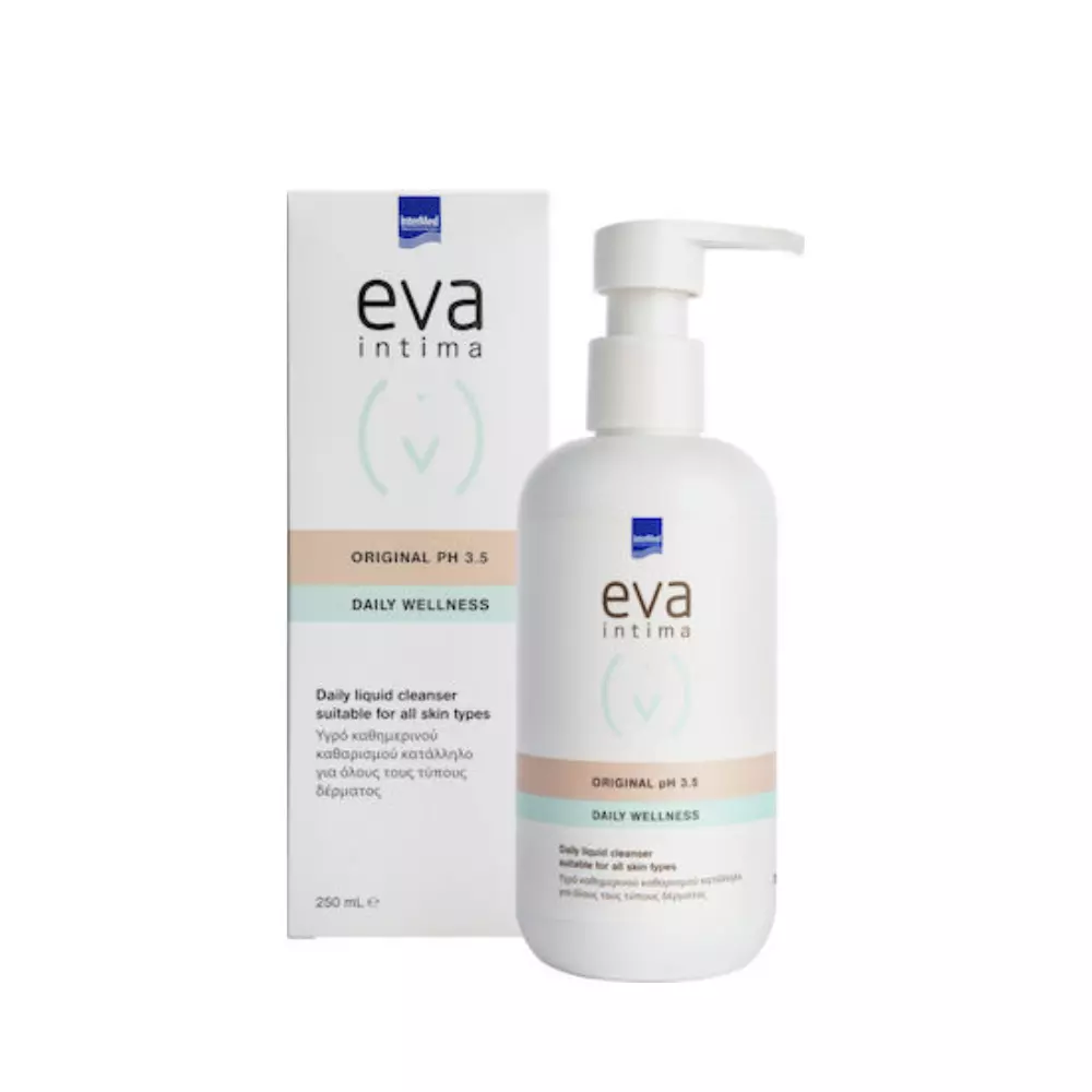 Intermed Eva Intima Original pH 3.5 Αφρός Καθαρισμού με Χαμομήλι και Αλόη 250ml