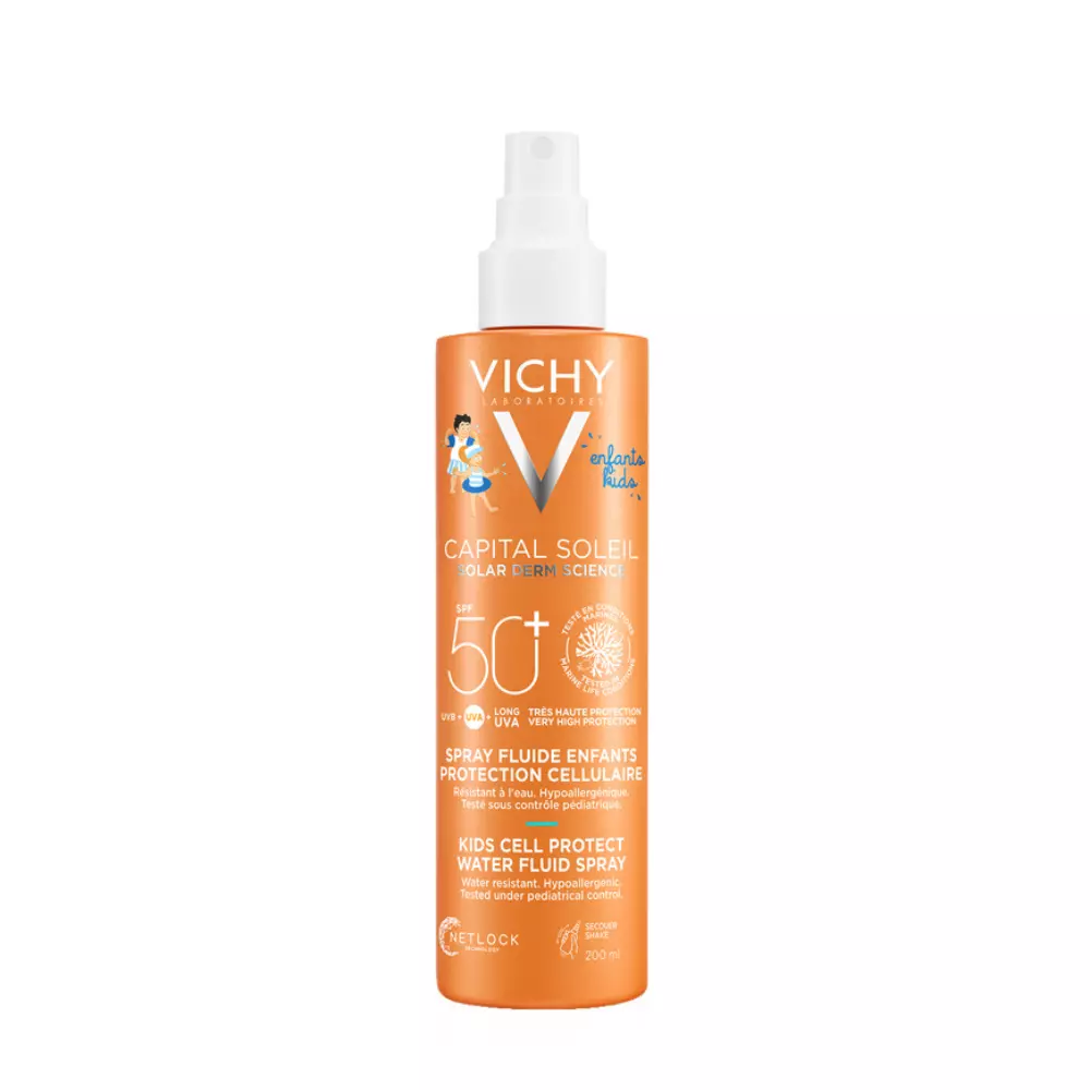 VICHY CAPITAL SOLEIL KIDS CELL PROTECT UV SPRAY SPF50+ 200ML NEO