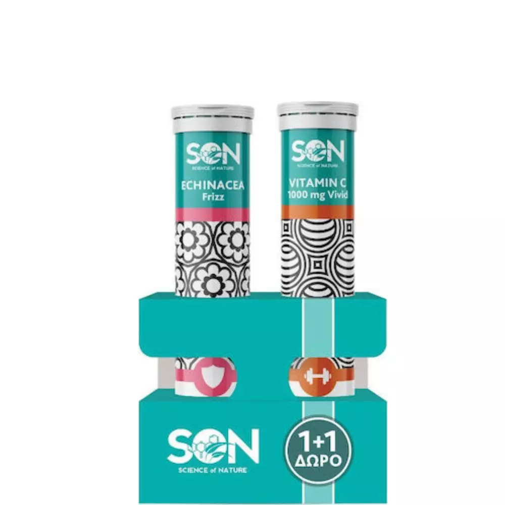 Science of Nature Echinacea 20 Αναβράζοντα Δισκία & Vitamin C 20 Αναβράζοντα Δισκία