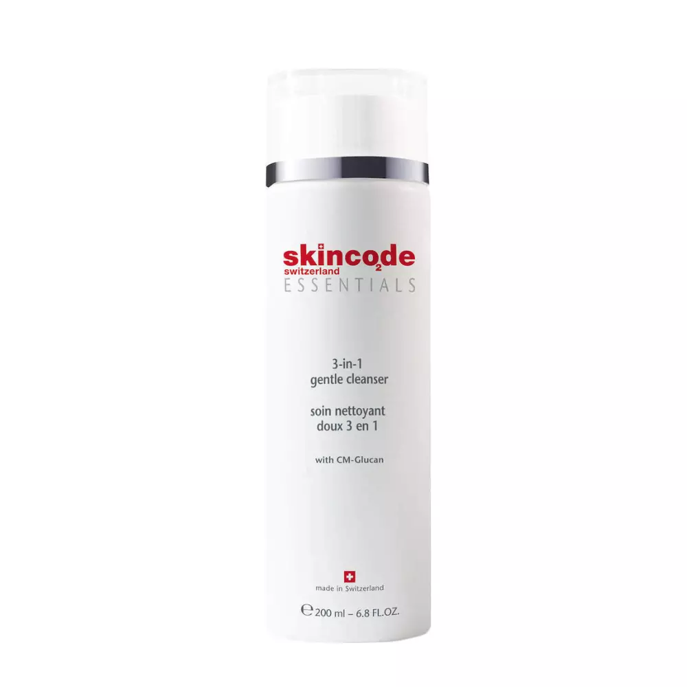Skincode 3 in 1 Gentle Cleanser 200ml - Γαλάκτωμα Καθαρισμού Ντεμακιγιάζ