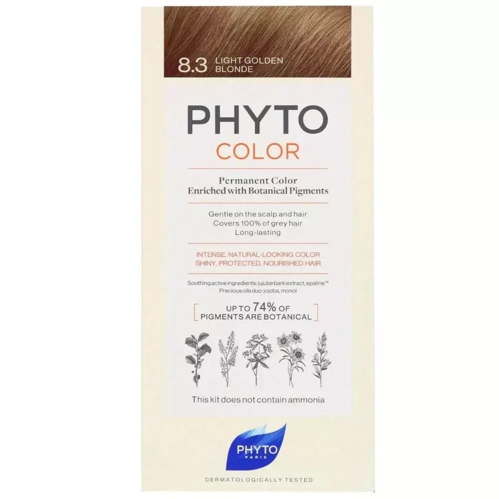 Phyto Phytocolor 8.3 Ξανθό Ανοιχτό Χρυσό 50ml