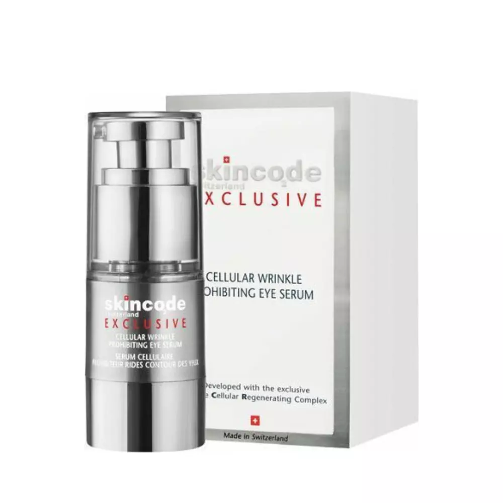 Skincode Cellular Wrinkle Prohibiting Eye Serum Αντιρυτιδικός Ορός Ματιών 15ml