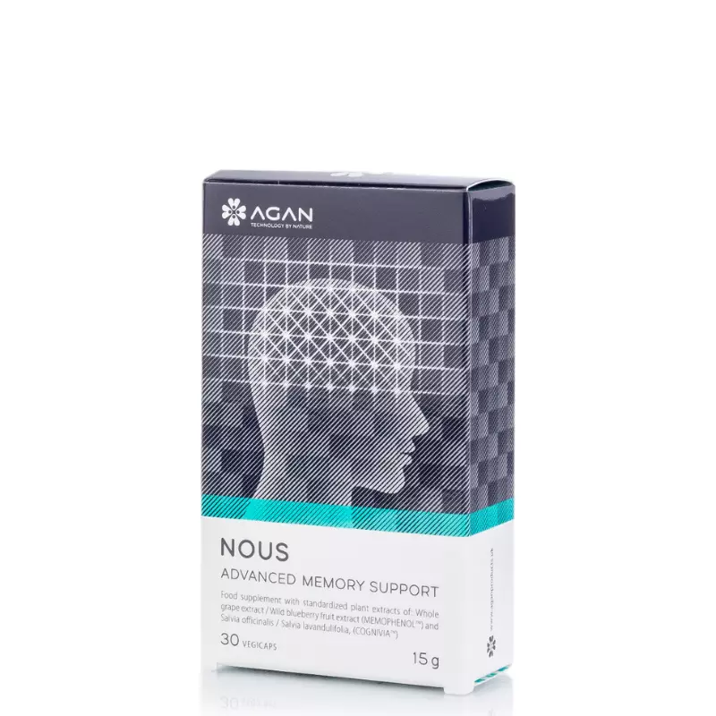 Agan Nous Advanced Memory Support Συμπλήρωμα για την Μνήμη 30 Κάψουλες