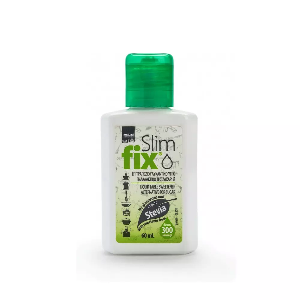 Intermed Slim Fix Υγρό Γλυκαντικό με Στέβια 60ml