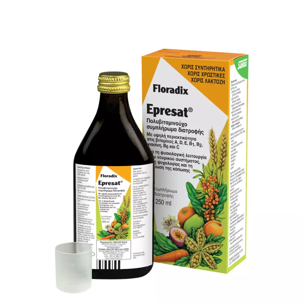 Power Health Epresat Πολυβιταμινούχο Τονωτικό Συμπλήρωμα Διατροφής, 250ml