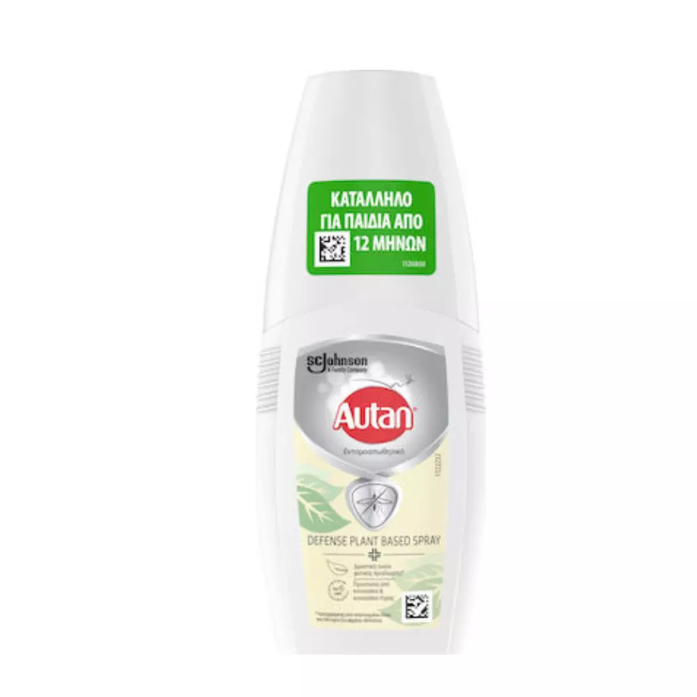 Autan Defense Plant Based Eντομοοαπωθητική λοσιόν σε spray Kατάλληλη για Παιδιά 100ml