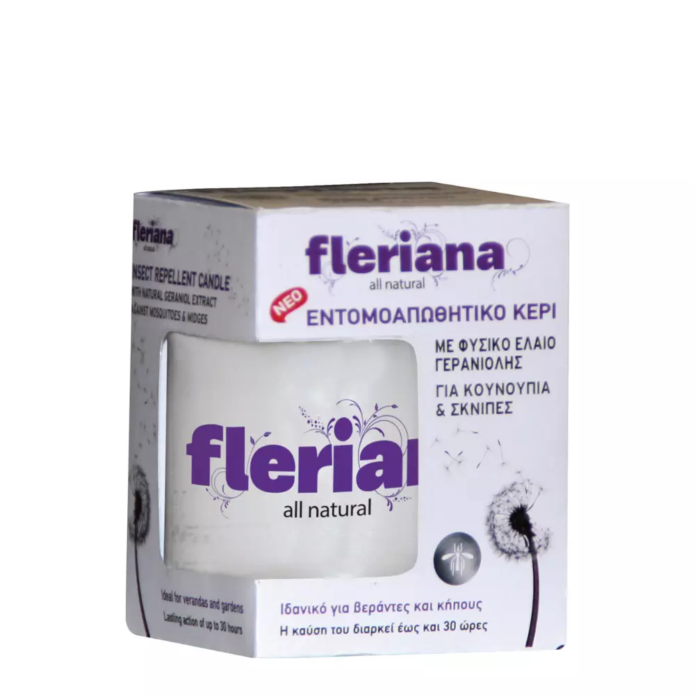 Power Health - Fleriana Εντομοαπωθητικό Κερί - 130gr
