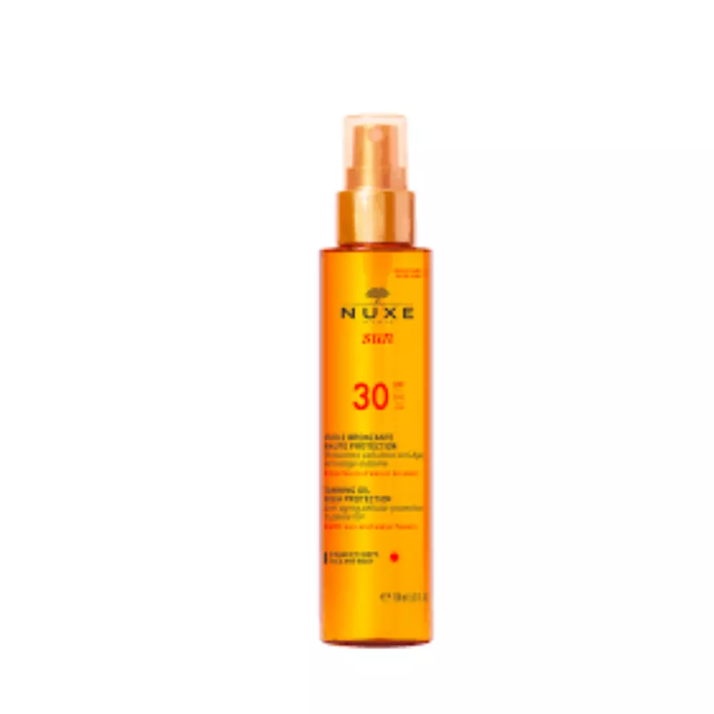 NUXE SUN TANNING OIL- ΛΑΔΙ ΜΑΥΡΙΣΜΑΤΟΣ ΓΙΑ ΠΡΟΣΩΠΟ & ΣΩΜΑ SPF 30 150ML
