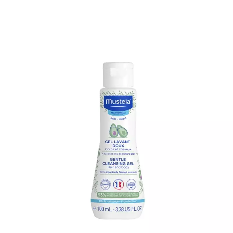 Mustela Bebe Gentle Cleansing Gel Απαλό Αφροντούς για Σώμα & Μαλλιά 100ml