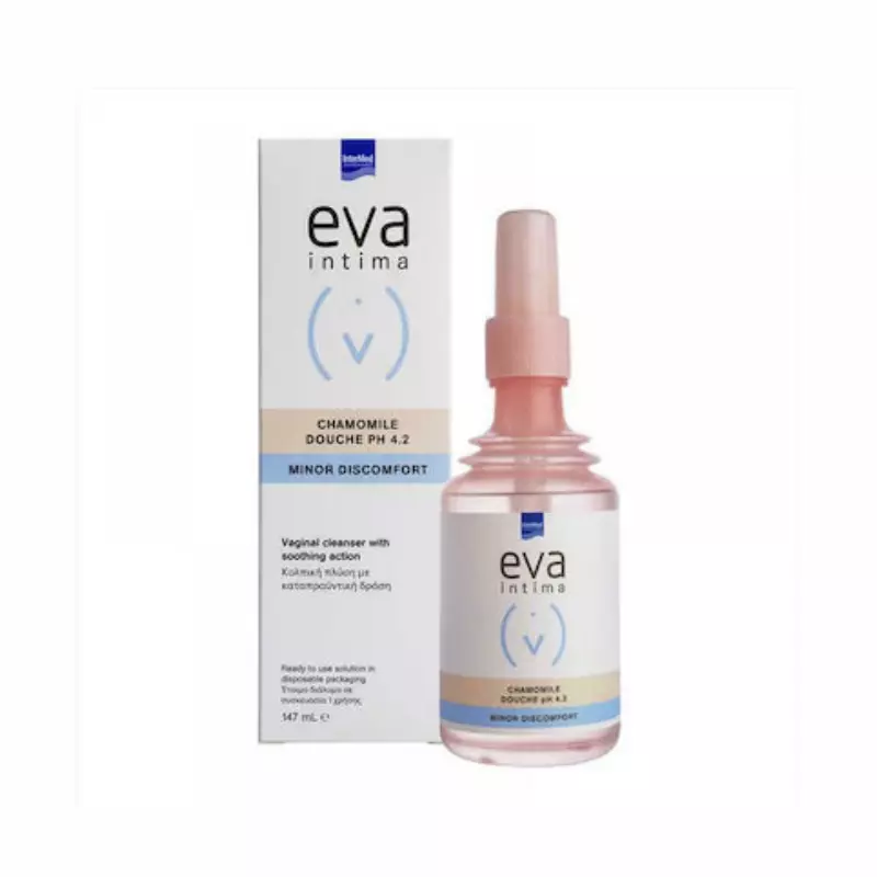Intermed Eva Intima Chamomile Douche για Καθαρισμό Ευαίσθητης Περιοxής 147ml.
