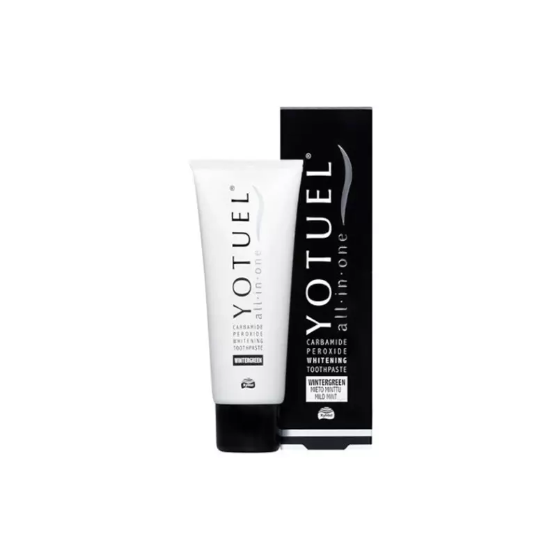Yotuel All In One Wintergreen Λευκαντική Οδοντόκρεμα 75 ml