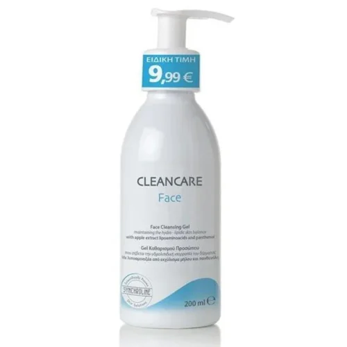 Synchroline Cleancare Face &Kappa;&alpha;&theta;&alpha;&rho;&iota;&sigma;&tau;&iota;&kappa;ό Gel &Pi;&rho;&omicron;&sigma;ώ&pi;&omicron;&upsilon; &mu;&epsilon; &Kappa;&alpha;&tau;&alpha;&pi;&rho;&alpha;ϋ&nu;&tau;&iota;&kappa;ή &Delta;&rho;ά&sigma;&eta; &gamma;&iota;&alpha; &Xi;&eta;&rho;ή, &Epsilon;&upsilon;&alpha;ί&sigma;&theta;&eta;&tau;&eta; & &Pi;&alpha;&iota;&delta;&iota;&kappa;ή &Epsilon;&pi;&iota;&delta;&epsilon;&rho;&mu;ί&delta;&alpha; 200ml