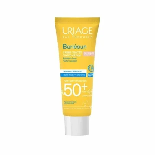 Uriage Bariesun SPF50+ Tinted Cream &Alpha;&nu;&tau;&eta;&lambda;&iota;&alpha;&kappa;ό &Pi;&rho;&omicron;&sigma;ώ&pi;&omicron;&upsilon; &mu;&epsilon; &Chi;&rho;ώ&mu;&alpha; &sigma;&epsilon; &Alpha;&pi;ό&chi;&rho;&omega;&sigma;&eta; Fair Tint 50ml