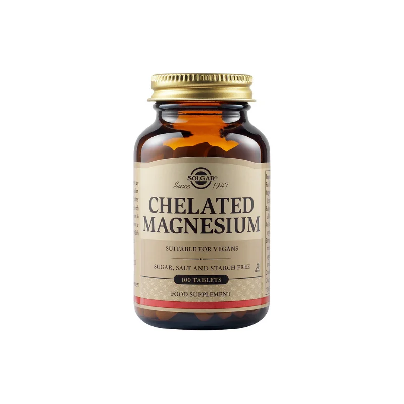 Solgar Chelated Magnesium 100 ταμπλέτες