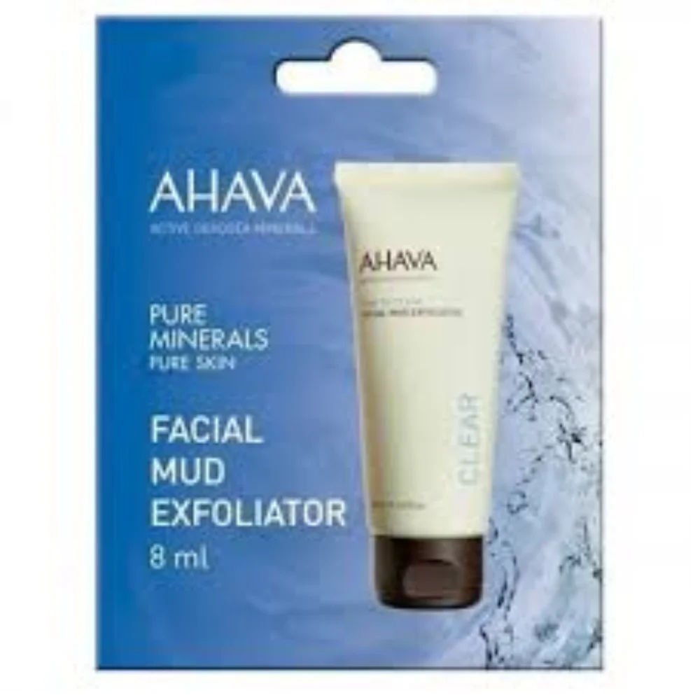 Ahava Facial Mud Exfoliator Soin Gommant A La Boue 8ml