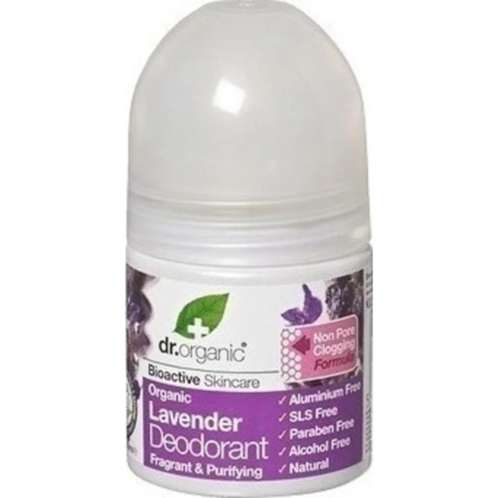 Dr.Organic Lavender Φυσικό Αποσμητικό σε Roll-On 50ml