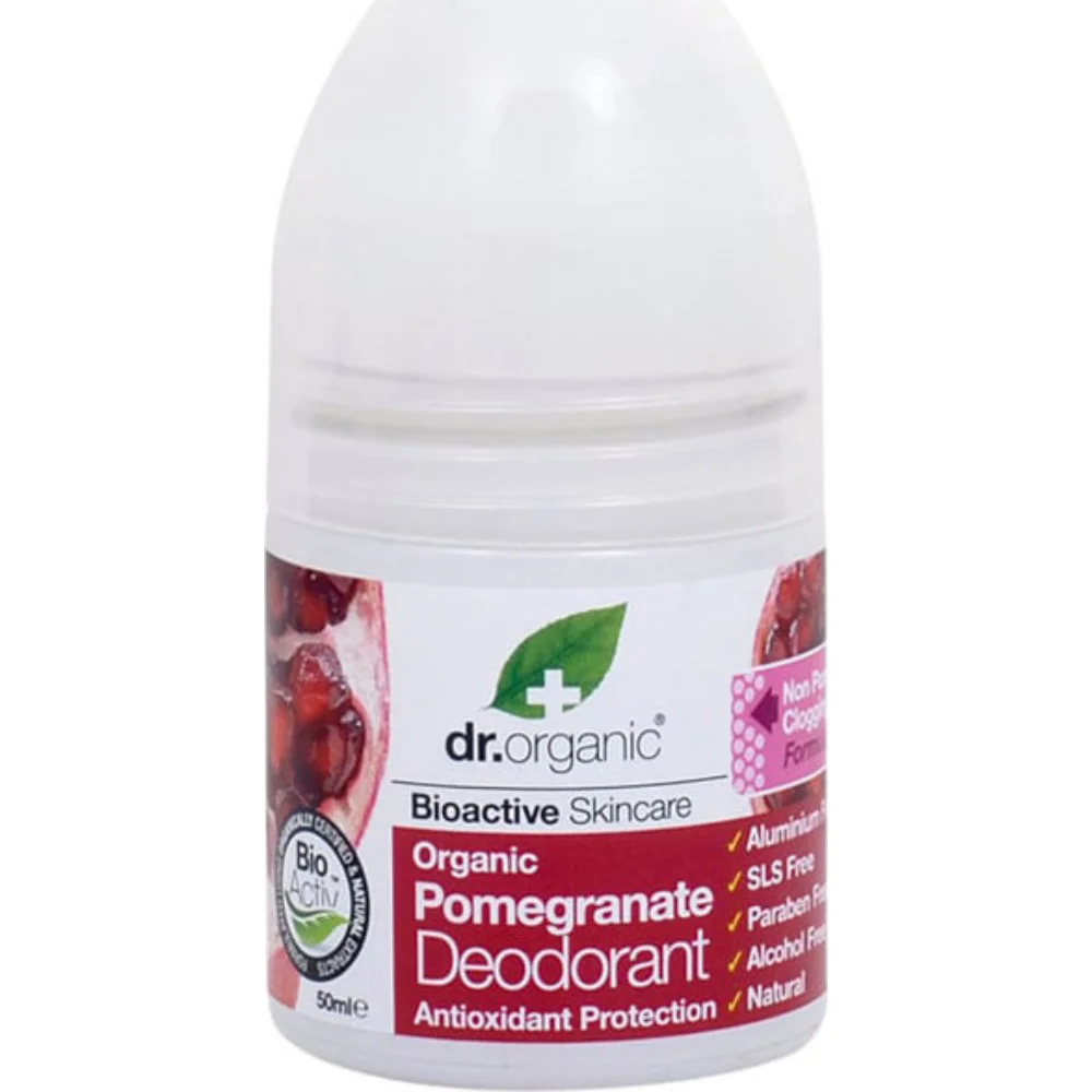 Dr.Organic Pomegranate Φυσικό Αποσμητικό σε Roll-On 50ml
