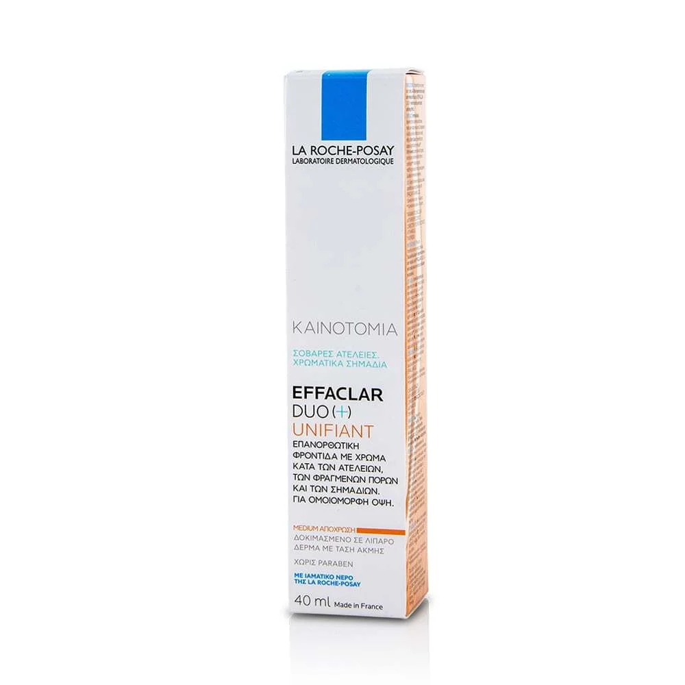 La Roche Posay Effaclar Duo(+) Unifiant Κρέμα Κατά των Ατελειών για Ακνεϊκό Δέρμα σε Μεσαία Απόχρωση 40ml