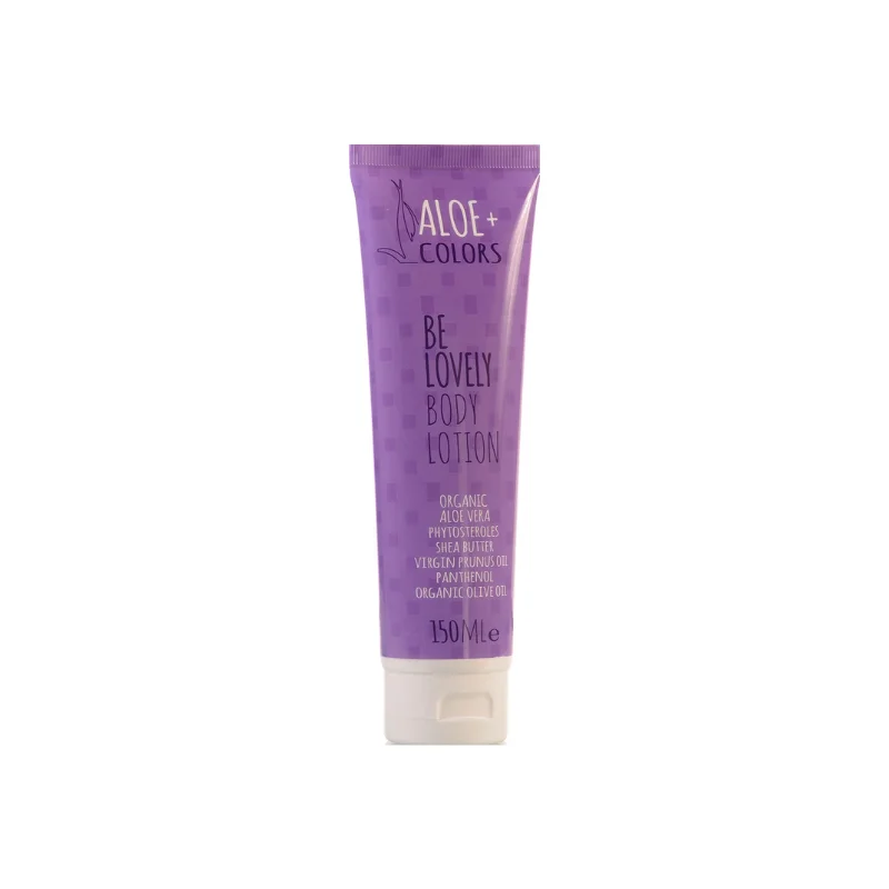 Aloe Colors Be Lovely Body Lotion Ενυδατική Lotion Ανάπλασης Σώματος με Aloe Vera για Ευαίσθητες Επιδερμίδες 150ml