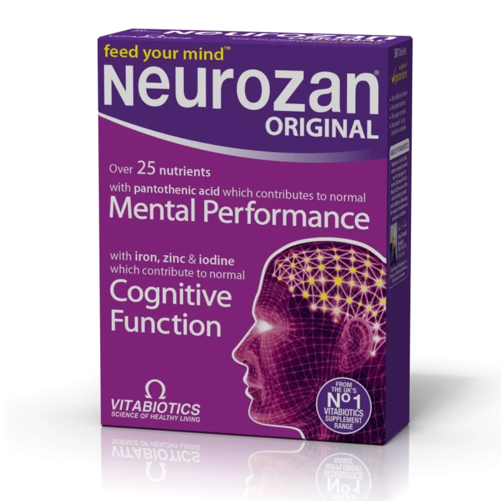 Vitabiotics Neurozan Συμπλήρωμα για την Μνήμη 30 Κάψουλες