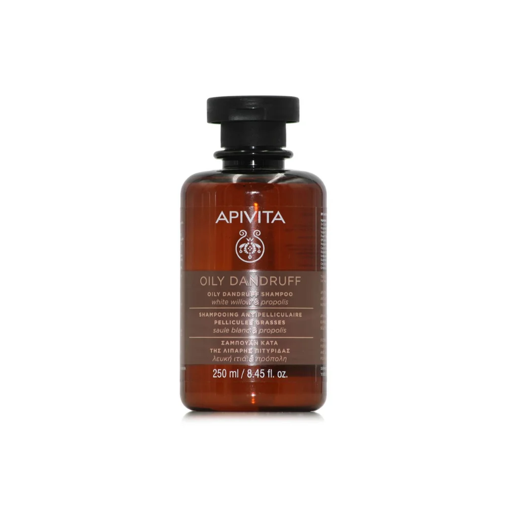 Apivita Oily Dandruff White Willow & Propolis Σαμπουάν κατά της Πιτυρίδας για Λιπαρά Μαλλιά 250ml