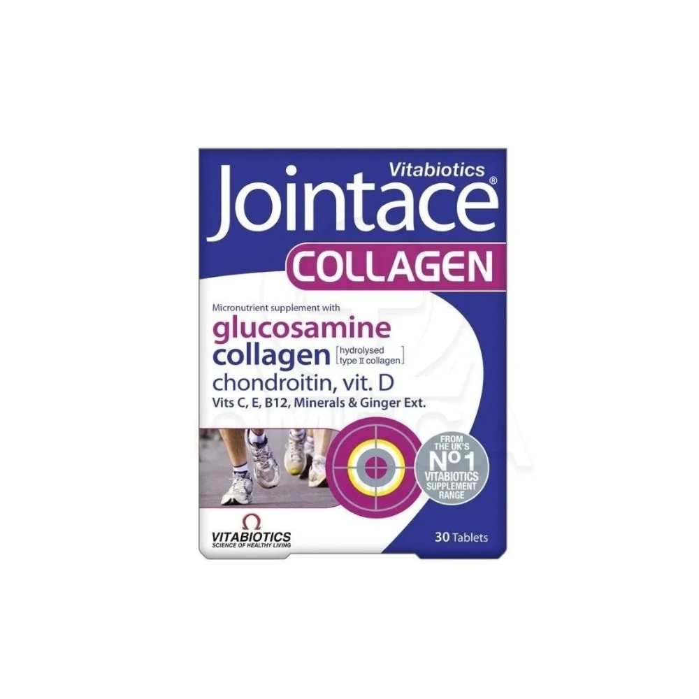 Vitabiotics Jointace Collagen Συμπλήρωμα Διατροφής Για Τις Αρθρώσεις 30 Ταμπλέτες