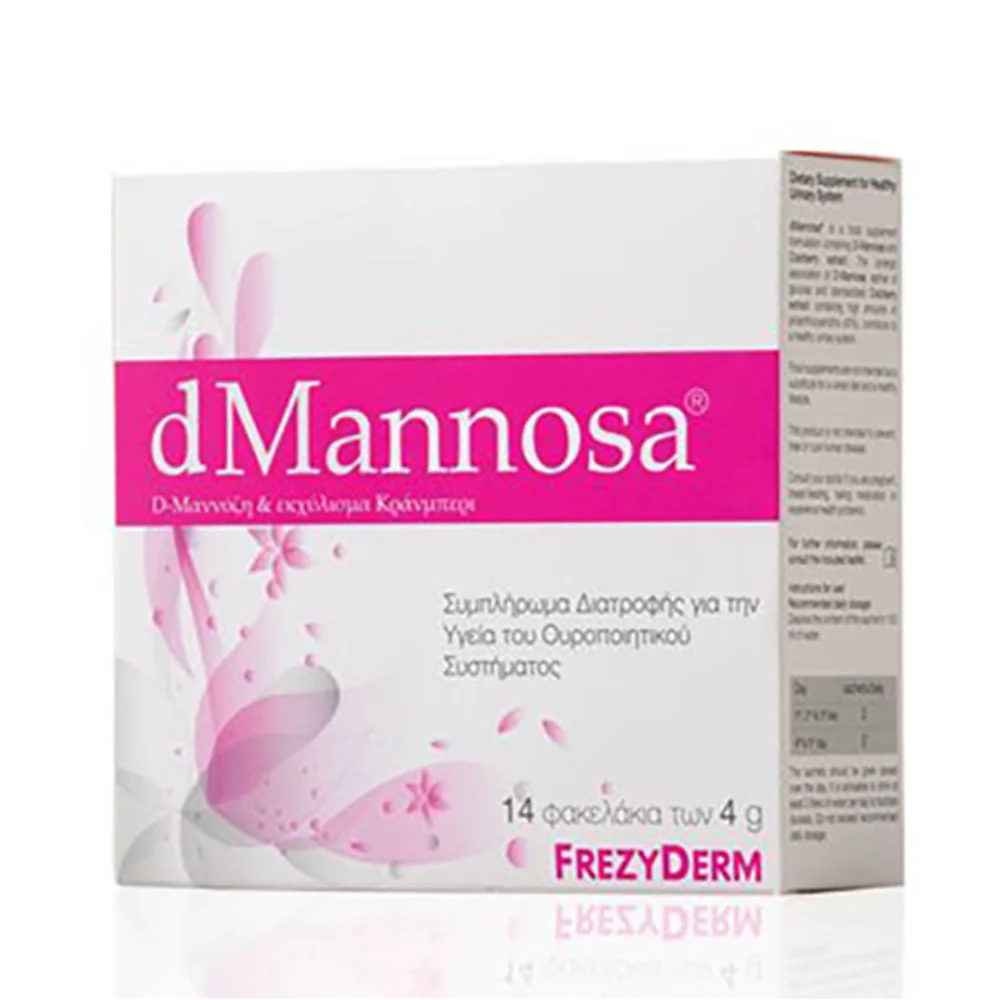 Frezyderm dMannosa Συμπλήρωμα Ουροποιητικού Συστήματος 14 φακελάκια