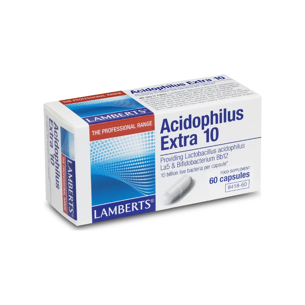 Lamberts Acidophilus Extra 10 Προβιοτικά 60 κάψουλες