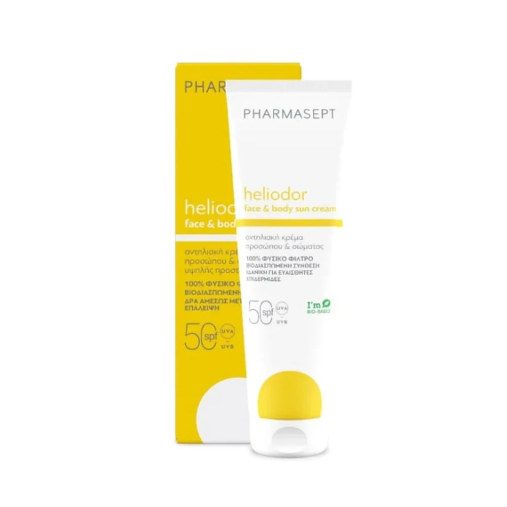 PHARMASEPT HELIODOR FACE & BODY SUN CREAM SPF 50 150ML
