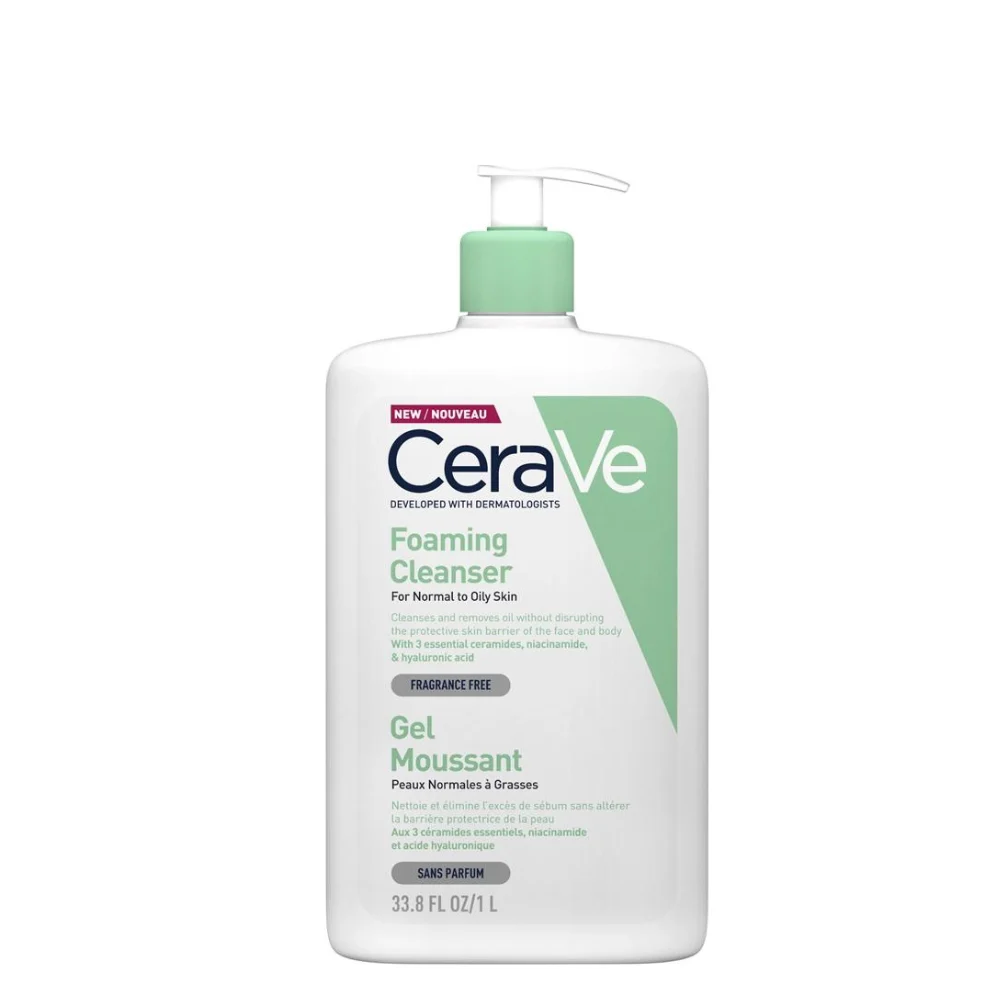 CeraVe - Foaming Cleanser Καθαριστικό Προσώπου & Σώματος - 1L