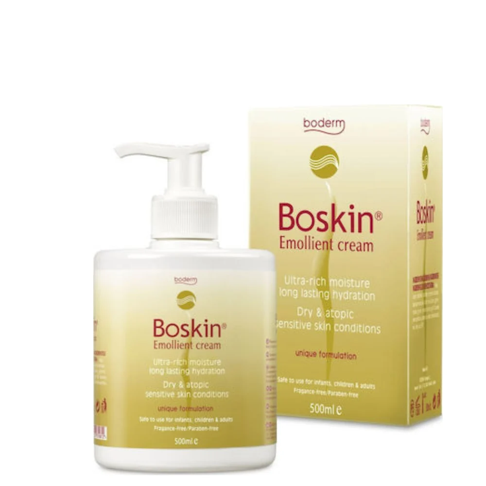 BOSKIN EMOLLIENT CREAM 500ML CE CREAM BODERM