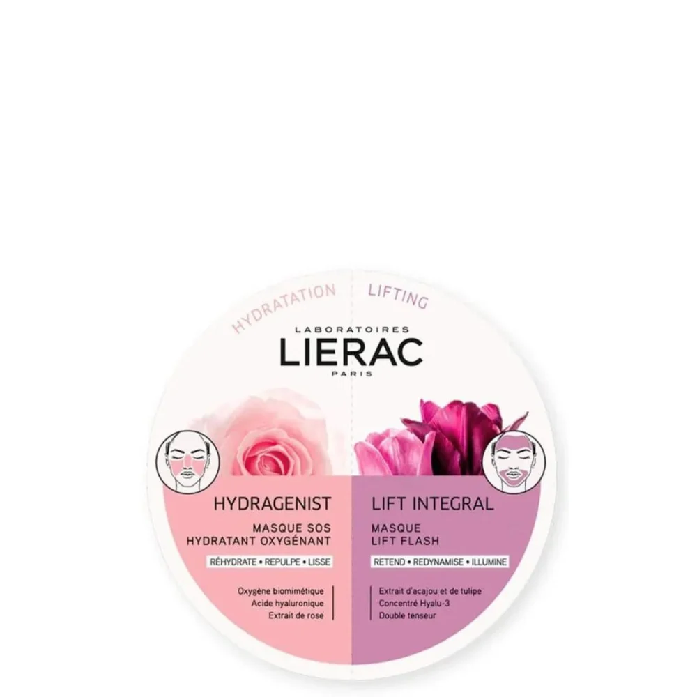 LIERAC DUO MASQUES HYDRA & LIFT 2x6ml