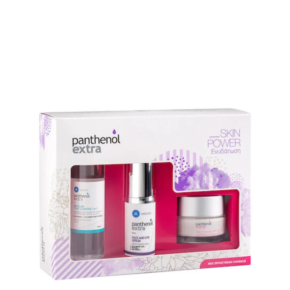 PANTHENOL EXTRA SKIN POWER DAY CR. + SERUM + MICELLAR PROMO