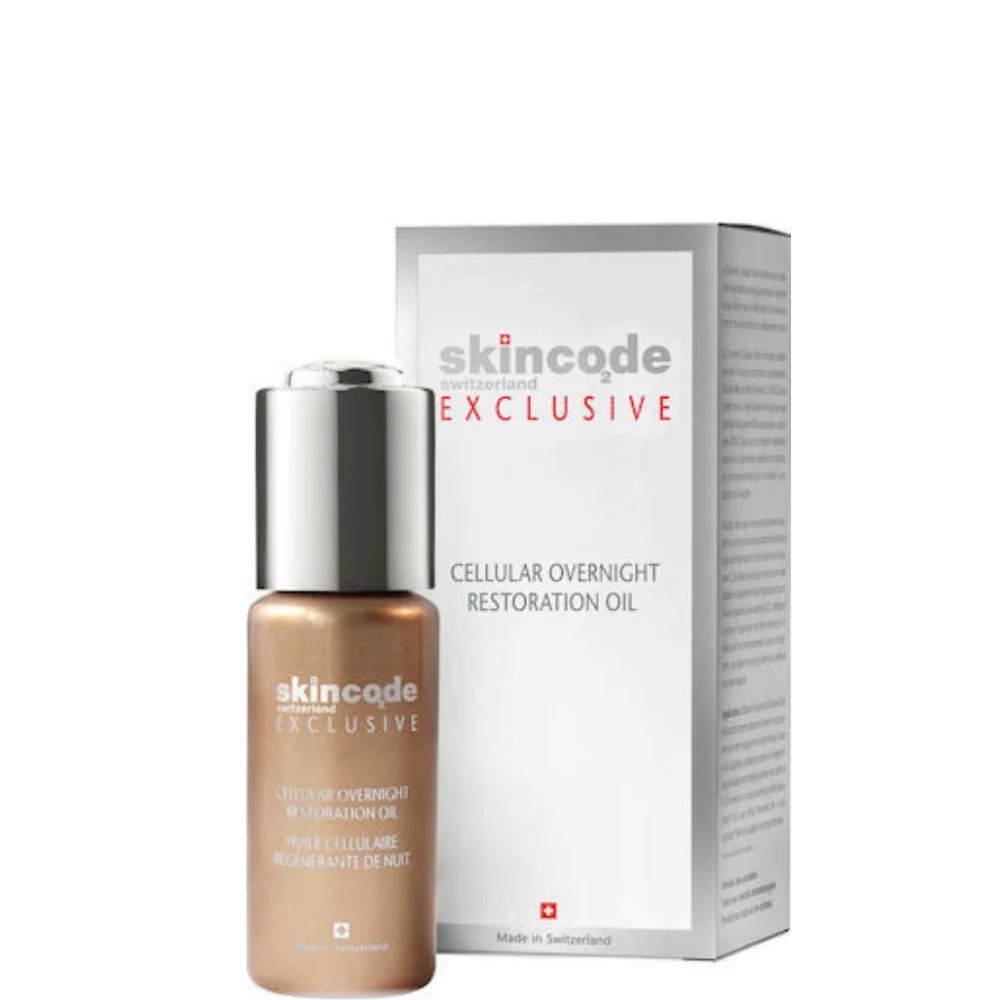 SKINCODE EXCLUSIVE CELLULAR OVERNIGHT RESTORATION OIL 30mL